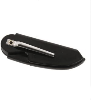 1 PC - Black Beard Comb Folding Pocket Clip Hair Mustache Beard Comb for Men 12Cm-B0CD2XSDVB