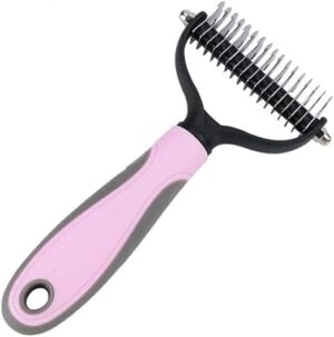 Dog Brush Double-Sided Pet Hair Remover Comb For Dog Cat Comb - Random Color-B0D8HVP5ZS