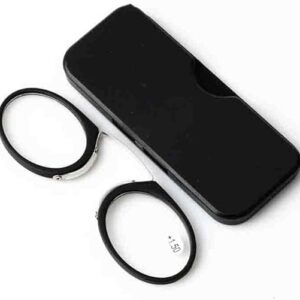 Fashion Legless Clip Nose Portable Reading Glasses Unisex Ultra Thin Magnification Eyewear Unbreakable-B0DS1HSJ12