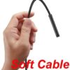 1Pcs Soft Cable, 1m TYPE C USB Mini Micro Endoscope Camera 5.5mm Soft Flexible Hard Cable Borescope Inspection for Android Smartphone-B0F4PG7N35