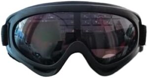 نظارات واقية فائقة الثبات للدراجات النارية  نظارات كلاسيكية لركوب الدراجات النارية في الهواء الطلق، نظارات كلاسيكية للطرق الوعرة (بني فاتح)-B0F4NDK6BT