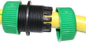 -Garden hose connector 2 Pcs 3/4' Hose Connector Garden Tools Quick Connectors Repair Damaged Leaky Adapter Garden Water Irrigation Connector Joints Garden irrigation control valve (Size : 3/4'')-B0BH1MRVRQ