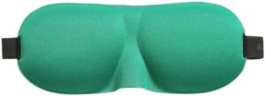 3D Sleep Mask Light Blocking Eye Mask for Sleeping Eyeshade Travel Sleep mask with Adjustable Strap for Man/Women For Office, Home, Camping, Airplanes and Travel Use (Green)-B0F38V2L77