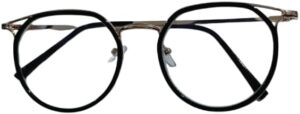 Anti-blue Light Cat Eye Plastic Titanium Crystal Cutting Glasses Frames Men Women Optical Fashion Computer EyeGlasses (مقاس موحد)-B0F54WSTL4