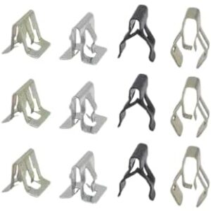 411dK8VDlLL._AC_ 20Pcs Metal Retainer Clip Universal Car Front Console Dash Dashboard Trim Fastener Clips Rivet Buckle 4 Sizes Car Accessories-B0D4YW2WZG