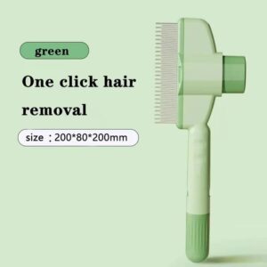 مشط للقطط  لازالة الشعر العائم والشعر الطويل، مشط ذاتي التنظيف للحيوانات الاليفة، مشط للحيوانات الاليفة، منتجات الحيوانات الاليفة، لون عشوائي -B0F4PQ3BHT