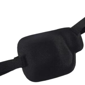 4158DIyQ8RL._AC_SY450_ 1Pcs-Kid's/Adult Black Adjustable Soft and Comfortable Pirate Eye Patch Single Eye Mask for Amblyopia Lazy Eye (Right)-B0DBNTZM6Q