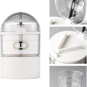 Pill Cutter 4 in 1 Pill Splitter, Pill Crusher Grinder, Pill Box, Water Cup for Big & Small Pills Blue Color May Vary كسارة حبوب لسهولة تناولها 4 في 1-B0BYVMZ49B