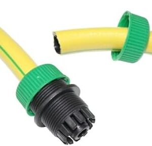 -Garden hose connector 2 Pcs 3/4' Hose Connector Garden Tools Quick Connectors Repair Damaged Leaky Adapter Garden Water Irrigation Connector Joints Garden irrigation control valve (Size : 3/4'')-B0BH1MRVRQ