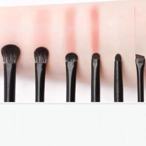 6PCS Eyes Makeup Brushes Set Professional Soft Contouring Eyeshadow Eyeliner Eyebrow Brush Women Facial Beauty Cosmetic Tool-B0F3MT5XW4