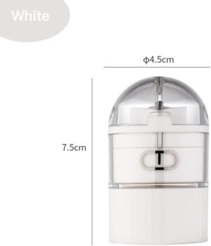 Pill Cutter 4 in 1 Pill Splitter, Pill Crusher Grinder, Pill Box, Water Cup for Big & Small Pills Blue Color May Vary كسارة حبوب لسهولة تناولها 4 في 1-B0BYVMZ49B