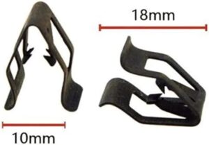 20Pcs Metal Retainer Clip Universal Car Front Console Dash Dashboard Trim Fastener Clips Rivet Buckle 4 Sizes Car Accessories-B0D4YW2WZG