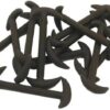 1Set Unisex Leather Shoes No Tie ElaB0CR8QZD36stic Silicone Shoe Laces (Set of 12 Pieces, 3 Sizes)-