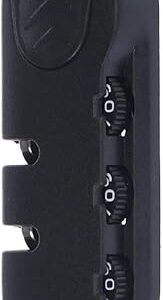 1pcs - 3 Digit Combination Padlock Accessories For Bags Lock Luggage Suitcase Travel Bag Code Lock Black Combination Lock-B0D3V4BB7R