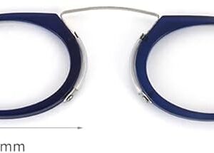 Fashion Legless Clip Nose Portable Reading Glasses Unisex Ultra Thin Magnification Eyewear Unbreakable-B0DS1JL2VK