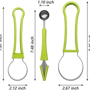 41SXKAdEYsL._AC_ -zilitol Melon Baller Scoop Set,Professional 4 in 1 Steel Watermelon Cutter Fruit Carving Tools Set,Fruit Scooper-B09T71J1K4