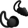 2Pcs 3 Layers Sleeping Earplugs Sound Reduction Plug Ear Hearing Protection Silicone Anti-Noise Plugs for Travelling Sleep - Pack of 1 Pairs -Random Color If No (Black, On Size)-B0F317DD8P