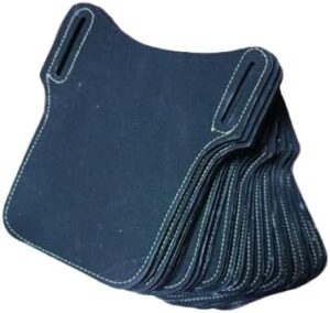 1Pcs Men Cellphone Belt Sky Leather Loop Holster Case Waist Bag Leather Phone Wallet Vintage Belt Bag Mobile Phone Protective Sheath For Big Screen 6.5" For phone 19X15 Cm - Black-B0DVBB1C1T