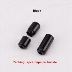 -Aluminum capsules Lock Buckle For men and women kids Sneaker Lace Lock buckle Kits Shoelace Lock Accessories Buckle-B0BJ7PS3SV