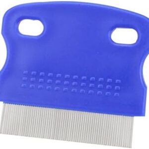 41hNOwfiHNL._AC_SX569_ Stainless Steel Pet Grooming Hair Comb Long Thick Hair Fur Removal Flea And Lice Brush Pets Combs For Dog Cat Rabbit Guinea (multicolors)-B0BR5ZB1LX