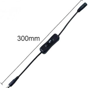 41rw5Uyq7TL._AC_SX466_ 1Pcs 30cm USB Cable with Switch ON/OFF Cable Extension Toggle for DC switch Power Supply Line Durable (color Random)-B0DL2ZV412