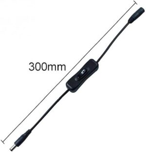 1Pcs 30cm USB Cable with Switch ON/OFF Cable Extension Toggle for DC switch Power Supply Line Durable (color Random)-B0DL2ZV412