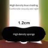 3D Sleep Mask Light Blocking Eye Mask for Sleeping Eyeshade Travel Sleep mask with Adjustable Strap for Man/Women For Office, Home, Camping, Airplanes and Travel Use (Gray)-B0F3B3TFHR