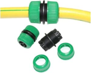 -Garden hose connector 2 Pcs 3/4' Hose Connector Garden Tools Quick Connectors Repair Damaged Leaky Adapter Garden Water Irrigation Connector Joints Garden irrigation control valve (Size : 3/4'')-B0BH1MRVRQ