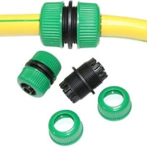 -Garden hose connector 2 Pcs 3/4' Hose Connector Garden Tools Quick Connectors Repair Damaged Leaky Adapter Garden Water Irrigation Connector Joints Garden irrigation control valve (Size : 3/4'')-B0BH1MRVRQ