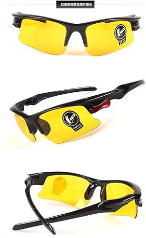 Driving Anti-Glare Polarized Sunglasses Goggles Eyewear Night Vision Drivers Goggles Interior Accessory Protective Man Glasses--B0DYZ2WMFS