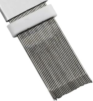 Universal Radiator Fin Repair Comb Air Conditioner Car Cooling Condenser Comb AC Cleanning Brush Evaporator Cooler Repair Tools + wide Brush-B0DKCBDSFC