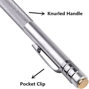 [1 Pcs] - 13cm Tungsten Carbide Tip Scriber Marking Etching Pen Steel Scriber Marker Glass Metal Wood Carving Scribing Marker Tools-B0CDZ3TY38