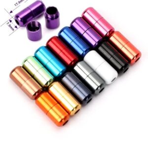 -Aluminum capsules Lock Buckle For men and women kids Sneaker Lace Lock buckle Kits Shoelace Lock Accessories Buckle (Light gold)-B0BJ7RDNFX