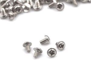 100Pcs M3 Screw M3X5 5mm PC Case Hard Drive Precision PSU 6/32" Hex Screws For Computer Floppy DVD ROM Motherboard 7mm-B0BRL4NBMK