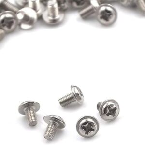 51gdAXVxfEL._AC_SY450_ 100Pcs M3 Screw M3X5 5mm PC Case Hard Drive Precision PSU 6/32" Hex Screws For Computer Floppy DVD ROM Motherboard 7mm-B0BRL4NBMK