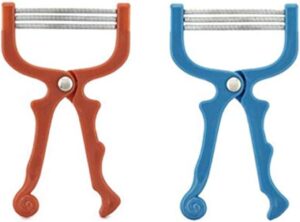 Facial Hair Removal Spring Epilator Spring Face Hair Razor Handheld Threading Beauty Tool Device Face Hair Remover for Men Women (Random Color)-B0F54M5LJH