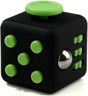 Random Color - Fidget Cube Toys Squeeze Fun Stress Reliever Fidget Toys Puzzle Magic Cube Toys Stress Cube Come With Box Stress Wheel (1 Pcs)-B0C1H3S89H