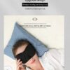 3D Sleep Mask Light Blocking Eye Mask for Sleeping Eyeshade Travel Sleep mask with Adjustable Strap for Man/Women For Office, Home, Camping, Airplanes and Travel Use (Purple)-B0F39ZRY84