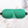 3D Sleep Mask Light Blocking Eye Mask for Sleeping Eyeshade Travel Sleep mask with Adjustable Strap for Man/Women For Office, Home, Camping, Airplanes and Travel Use (Green)-B0F38V2L77