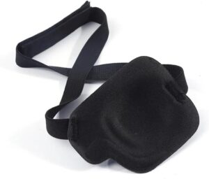 1Pcs-Kid's/Adult Black Adjustable Soft and Comfortable Pirate Eye Patch Single Eye Mask for Amblyopia Lazy Eye ‍ (Right)-B0DBNTZM6Q