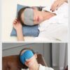 3D Sleep Mask Light Blocking Eye Mask for Sleeping Eyeshade Travel Sleep mask with Adjustable Strap for Man/Women For Office, Home, Camping, Airplanes and Travel Use (Purple)-B0F39ZRY84