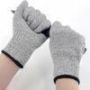 1 pair Small Size for Lady- High-strength Level 5 Safety Anti Cut Gloves Kitchen Butcher Cut Resistant Gloves for Fish Meat Cutting Gardening Safety Gloves (XL 26CM, CHINA)-B0DF7LQXHN