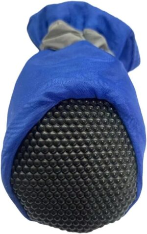 4pcs/set Red Waterproof Dog Shoes Size 6, Anti-slip Rain Boots for Small Dogs & Cats-B0CRC3XKNB