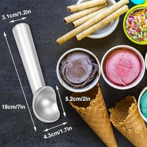 Heavy Duty Ice Cream Scoop with Anti-freeze Metal Handle and Easy Handle Unbreakable-B0F29FNRCF
