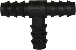 Irrigation Tee 13mm - Black (10 Pieces)-B091D8TYJJ