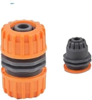 -Garden hose connector 2 Pcs 3/4' Hose Connector Garden Tools Quick Connectors Repair Damaged Leaky Adapter Garden Water Irrigation Connector Joints Garden irrigation control valve (Size : 3/4'')-B0BH1MRVRQ