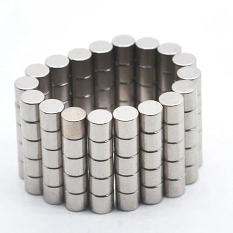 MySouq-Store 50pcs, 3mmx3mm Round Magnet Neodymium N35 Permanent NdFeB Super Strong Powerful Magnetic imanes Disc-B0CWCB4MV5