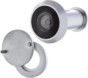 [1 Pcs] Door Magic Eye 50-70mm - Silver ZP-106-B0D6GT29XQ