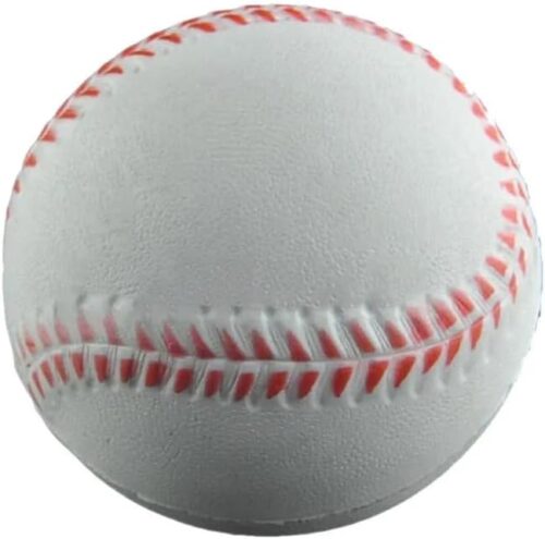 MySouq-Store Hot Hand Wrist Exercise Ball Baseball Shape Stress Relief Relaxation Squeeze Soft Foam Ball 6CM-B0DC6RCB2T