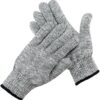 1 pair Small Size for Lady- High-strength Level 5 Safety Anti Cut Gloves Kitchen Butcher Cut Resistant Gloves for Fish Meat Cutting Gardening Safety Gloves (XL 26CM, CHINA)-B0DF7LQXHN
